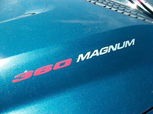 360 Magnum Motorkap Vinyl Decal Set voor Dodge Ram