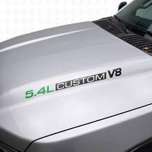 5.4L Custom V8 Motorkap Vinylstickers voor Musclecar F250/350 Expedition_8