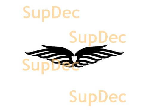 Wings vinyl decal-sticker