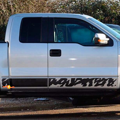Deurpaneel Zijstrepen Grafische Sticker Decal voor Ford F-150 Raptor