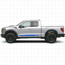 Aangepast zijstreep vinyl decal kit voor Musclecar Power Truck SVT 2017_2