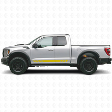 Aangepast zijstreep vinyl decal kit voor Musclecar Power Truck SVT 2017_5