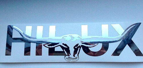 Longhorn Hilux Vinylsticker voor Toyota Hilux