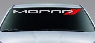 MOPAR DODGE HEMI voertuig voorruit sticker logo vinyl stickers grafische letters