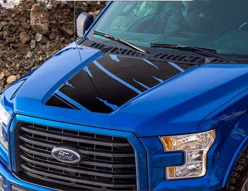 Ford F-150 2015-2016 F150 Predator motorkap grafische zijstreep sticker sticker