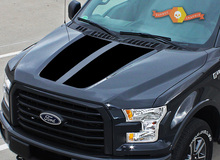 Ford F-150 2015-2016 F150 motorkap grafische streep sticker sticker 4 2