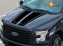 Ford F-150 2015-2016 F150 motorkap grafische streep sticker sticker 5 2