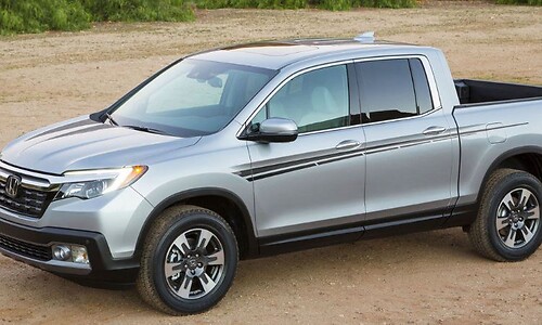 Honda Ridgeline 2016 zijstreep sticker graphics