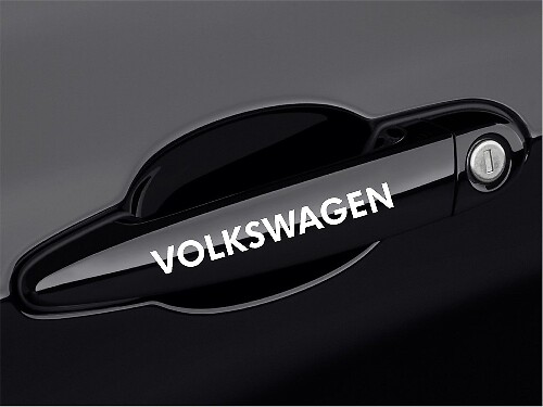 Deurgreep Vinyl Sticker Voor Volkswagen GTI Golf Eos Jetta Passat