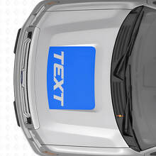 Blackout Custom Motorkap Vinyl Decal voor Musclecar Truck 2009-2014_2