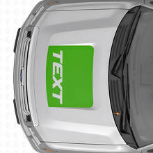 Blackout Custom Motorkap Vinyl Decal voor Musclecar Truck 2009-2014_3
