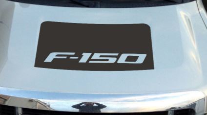 Ford F150 Blackout Vinyl Hood Sticker past op 2009-2014 F150 Trucks