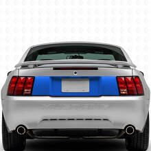Blackout Achterklep Paneel Vinyl Decal voor Musclecar Musclecarmodel 1999-04_2