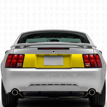 Blackout Achterklep Paneel Vinyl Decal voor Musclecar Musclecarmodel 1999-04_5