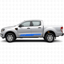 Racing Custom Zijstrepen Vinyl Stickers Kit voor Musclecar Ranger T6_2