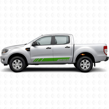 Racing Custom Zijstrepen Vinyl Stickers Kit voor Musclecar Ranger T6_3