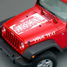 Bandenprofiel Motief Vinyl Stickers Set voor Jeep Wrangler_2