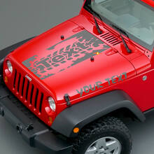 Bandenprofiel Motief Vinyl Stickers Set voor Jeep Wrangler_3