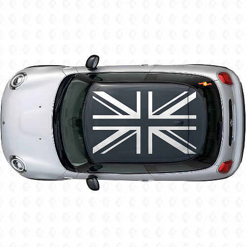Union Jack Britse Vlag Dak Vinyl Decal Set voor MINI Cooper S JCW_1