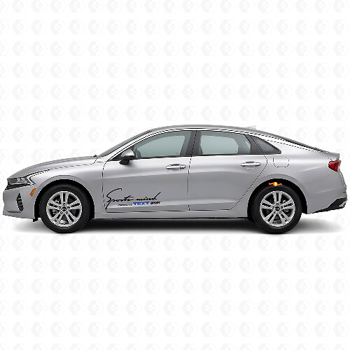 Sports Mind Powered by Kia Sport zijvinyl decal set voor Kia voertuigen