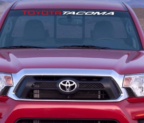 Toyota Tacoma voorruitbanner vinyl sticker voor Toyota Tacoma