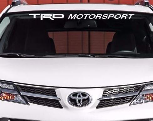 Trd Motorsport voorruit sticker
