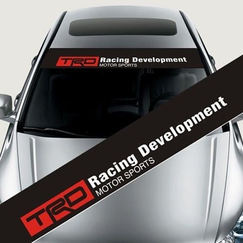 TRD Stijl Voorruit Banner Vinyl Sticker voor Toyota