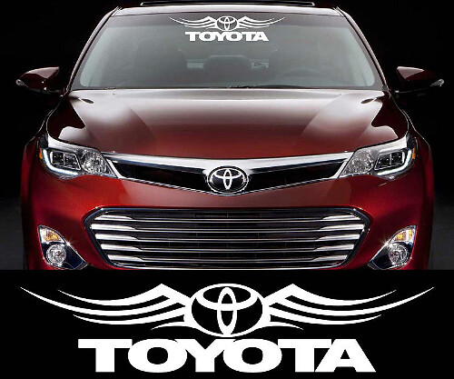 Toyota Racing Decal Sticker Car Window Windscherm auto's en motorfietsen