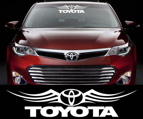 Toyota Racing Decal Sticker Car Window Windscherm auto's en motorfietsen