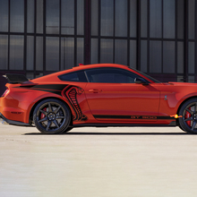 Zij-achterkant Grafische Strepen Stickers Decals voor Ford Mustang Cobra
 3