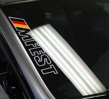 Bimmerfest MFEST bimmer fest Vinyl Stickers Decals past op e92 e36 e46 F10 F30 M3 M4 Competitie BMW
 4