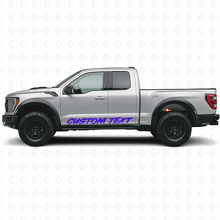 Gepersonaliseerde Opschrift Zij vinylstickers voor Musclecar Super Duty_2