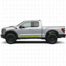 Gepersonaliseerde Opschrift Zij vinylstickers voor Musclecar Super Duty_3