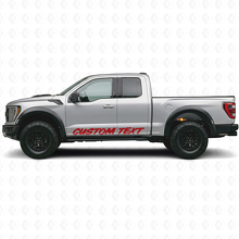 Gepersonaliseerde Opschrift Zij vinylstickers voor Musclecar Super Duty_4