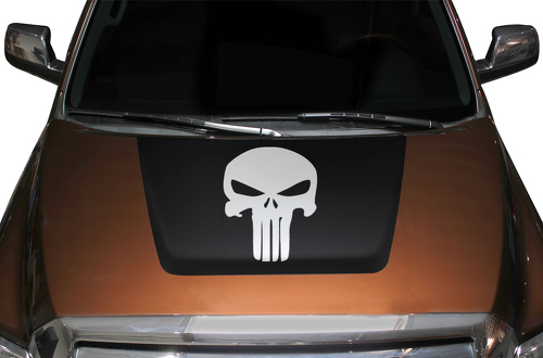 Toyota toendra Punisher kap vinyl sticker 2014-2017
