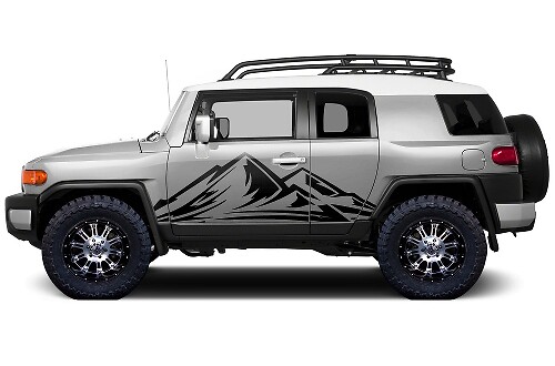 Toyota FJ Cruiser 2007-2014 BERGEN Stickers Decal Truck Wrap TREK
