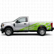 Modderspatters Zijde Custom Vinyl Decal voor Musclecar F-250 1999-2006_3