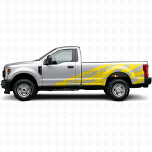 Modderspatters Zijde Custom Vinyl Decal voor Musclecar F-250 1999-2006_6