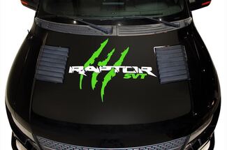 Ford Raptor motorkap vinyl grafische sticker (2010-2014)