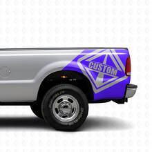 Achtervleugel vinyl sticker op maat voor Musclecar F-250 F-350_2