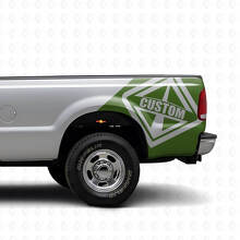 Achtervleugel vinyl sticker op maat voor Musclecar F-250 F-350_3