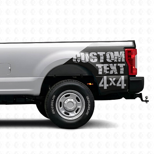 4x4 Achterzijde Spatbord Vinyl Decal Voor Musclecar F-250/350