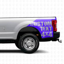 4x4 Achterzijde Spatbord Vinyl Decal Voor Musclecar F-250/350_2