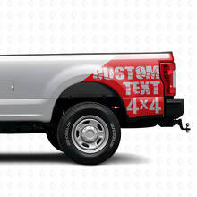 4x4 Achterzijde Spatbord Vinyl Decal Voor Musclecar F-250/350_3
