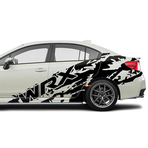 Splash vinylsticker Decal Wrap Kit Fit Suba Impreza STI WRX
