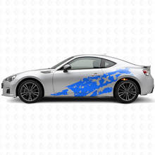 Modderspatten & Custom Tekst Zij Vinyl Decal Kit voor Suba BRZ_2