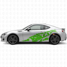 Modderspatten & Custom Tekst Zij Vinyl Decal Kit voor Suba BRZ_3