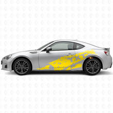 Modderspatten & Custom Tekst Zij Vinyl Decal Kit voor Suba BRZ_5