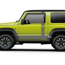 Suzuki JIMNY zijdeuren strepen sticker logo lijnen sticker
 2
