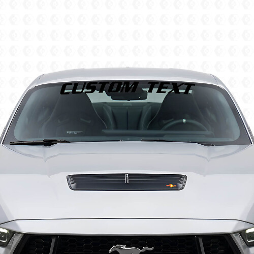 Custom Voorruitbanner Vinylstickers voor Musclecar Musclecarmodel Shelby GT Cobra 4.6
